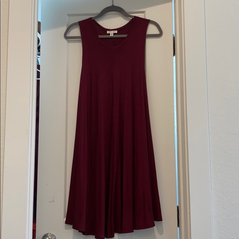 Maroon dress